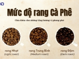 CÁC MỨC ĐỘ RANG CÀ PHÊ - HIỂU ĐÚNG ĐỂ THƯỞN THỨC TRỌN VẸN HƯƠNG VỊ