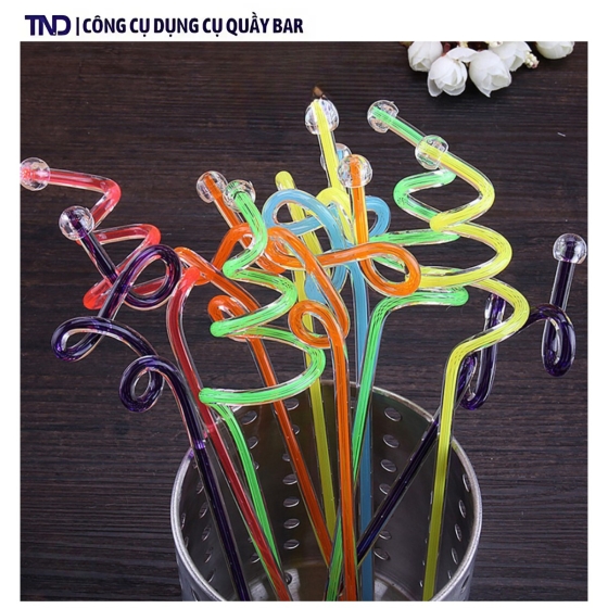 Cây khuấy Decor Nhựa Acrylic 23cm/29cm