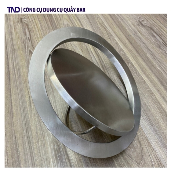 Viền Rác Nắp Lật Inox 304 Không Gỉ Set