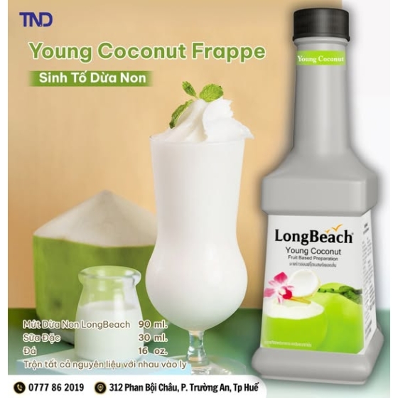 Mứt Dừa Non LongBeach 900ml