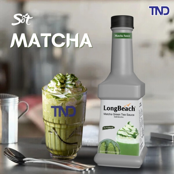 Sốt Matcha LongBeach 900ml