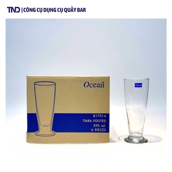 Ly Thủy Tinh Ocean Tiara Footed B17514 - 395ml