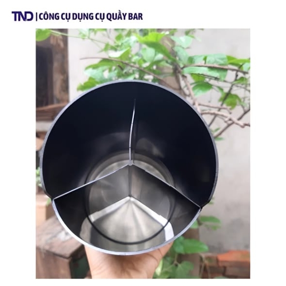 Kệ Đựng ống Hút Tròn 3 Ngăn 