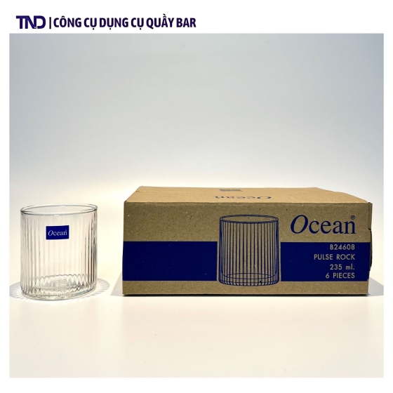 Ly Thủy Tinh Ocean Pulse Double Rock B24612 - 355ml