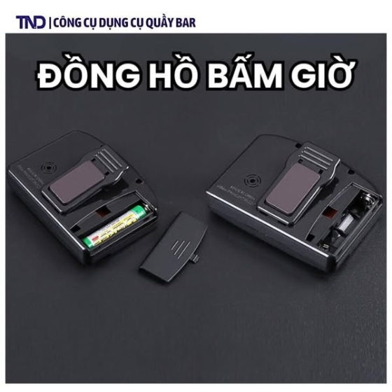 Đồng Hồ Hẹn Giờ Màu Đen V1