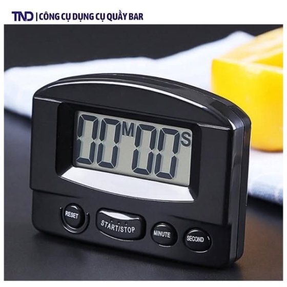 Đồng Hồ Hẹn Giờ Màu Đen V1