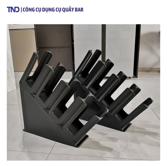 Kệ Đựng Ly Mang Đi 4 Ngăn 1 Tầng