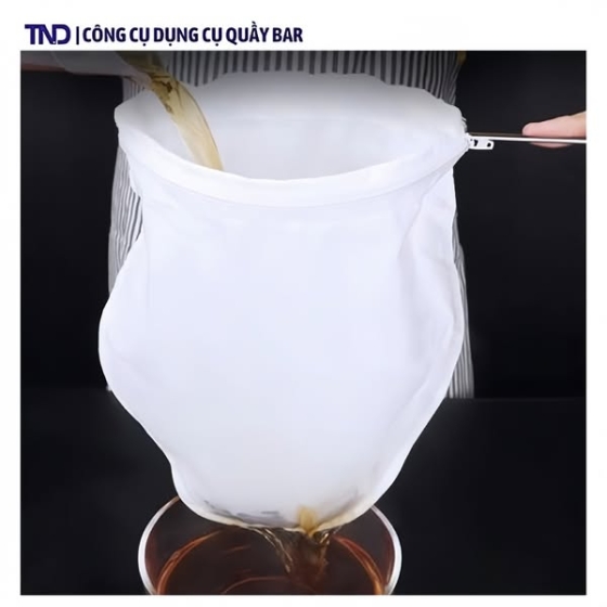 Vợt lọc trà Tay Cầm Inox 