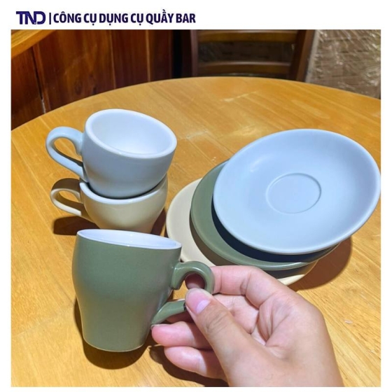 Ly Espresso Nhám Màu Sắc Vintage - 80ml