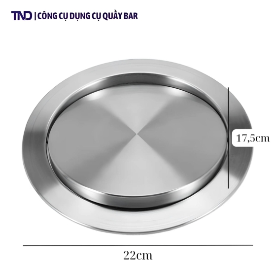 Viền Rác Nắp Lật Inox 304 Không Gỉ Set