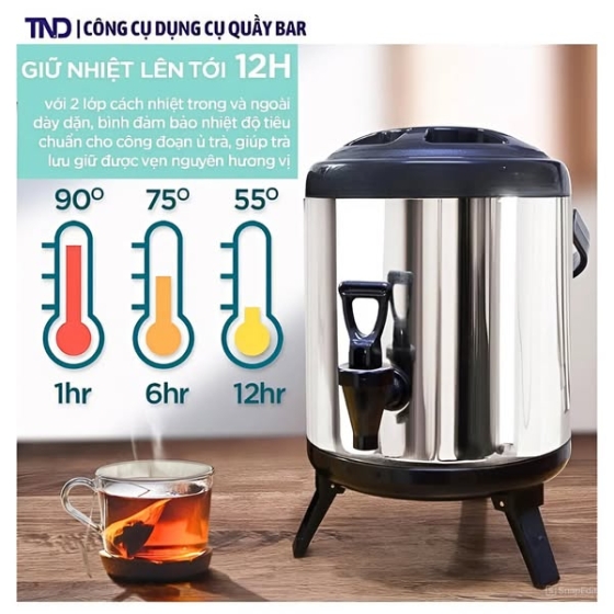 Bình ủ trà 6L, 8L, 10L