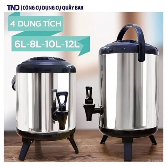 Bình ủ trà 6L, 8L, 10L