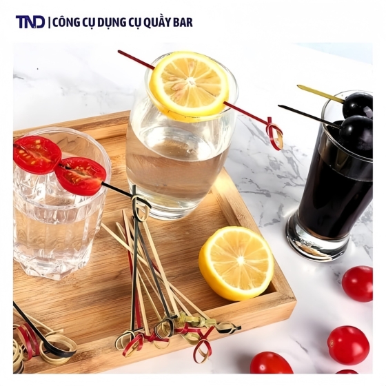 Tăm Tre Xiên Trái Cây Decor