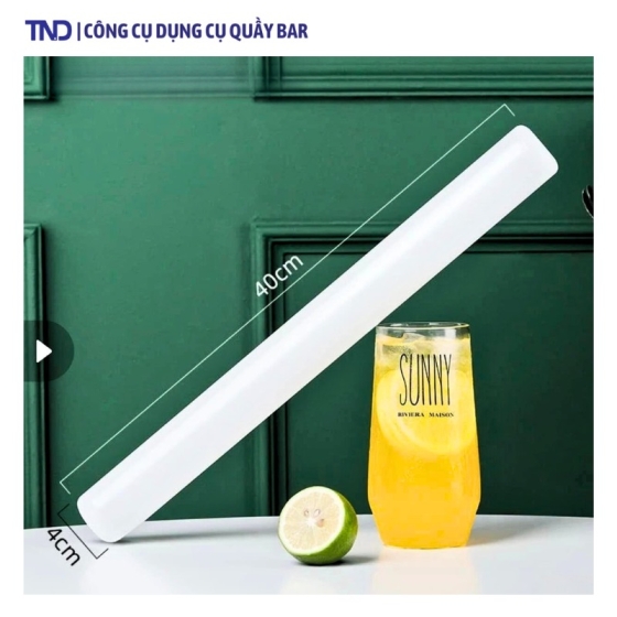 Bộ Bình Lắc Nhựa 4 Mảnh 700ml, 1000ml kèm Chày Nhựa Giã Chanh và Đế Lót Cao Su Cao Cấp