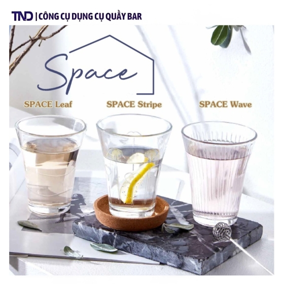 Ly Thủy Tinh Ocean Space Leaf Hi Ball P03861 - 300ml