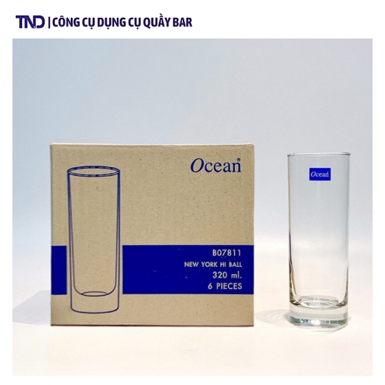 Ly Thủy Tinh Ocean New York Hi Ball - 320ml