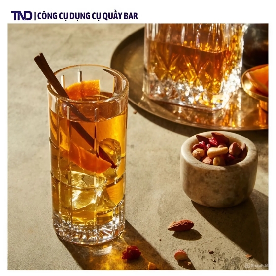 Ly Thủy Tinh Ocean Traze FTR Hi Ball P03666 - 350ml