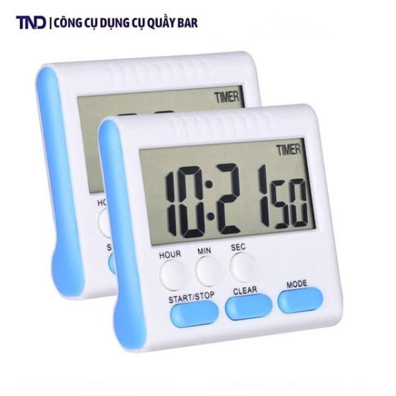 Đồng Hồ Bấm Giờ Đếm Ngược Thời Gian Điện Tử Mini V3