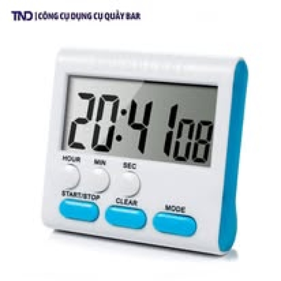 Đồng Hồ Bấm Giờ Đếm Ngược Thời Gian Điện Tử Mini V3