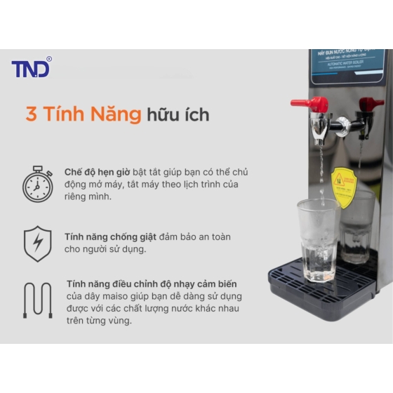 Máy Đun Nước Nóng Tự Động Unibar UB-S30L