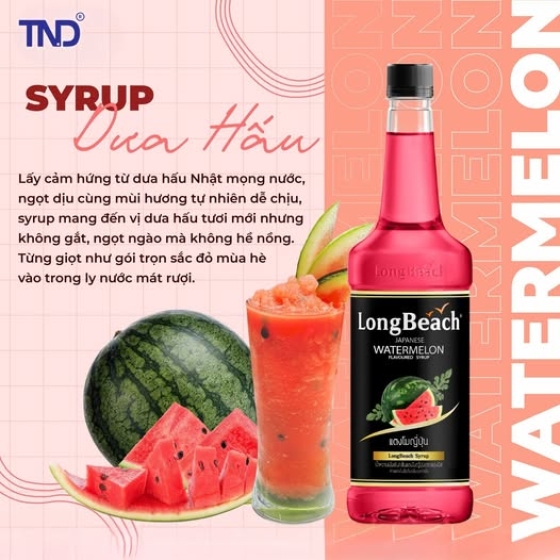 Siro Dưa Hấu Nhật LongBeach 740ml
