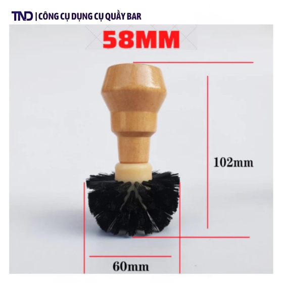 Cọ Vệ Sinh Giỏ Lọc Tay Cầm Máy Pha Cà Phê