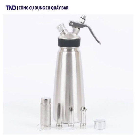 Bình xịt kem Mosa 0,5L; 1L