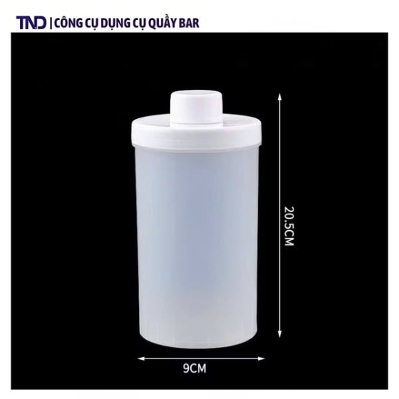 Bình Nhựa 1L PP + Vòi Pump 20ml