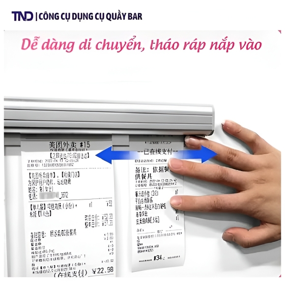 Thanh Kẹp Bill 50cm + Băng Dính 