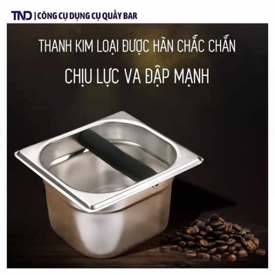 Hộc Đập Bã Cà Phê Chuyên Dụng Inox 304