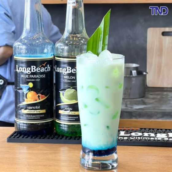 Siro Vỏ Cam Chanh Xanh LongBeach 740ml