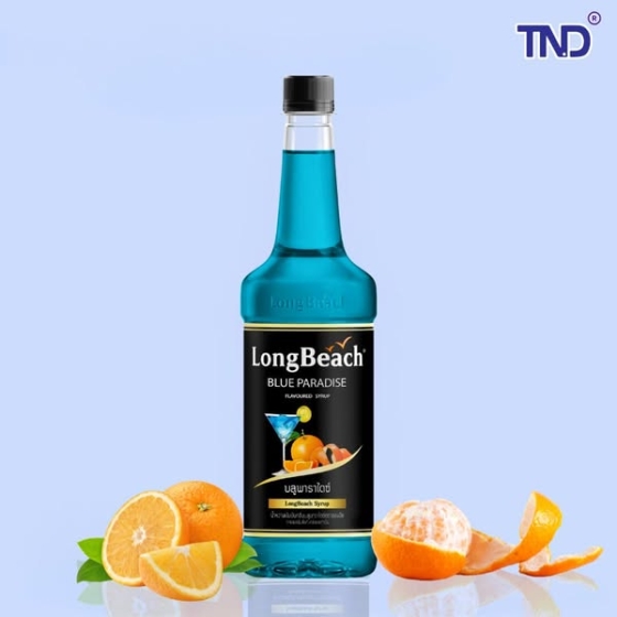 Siro Vỏ Cam Chanh Xanh LongBeach 740ml