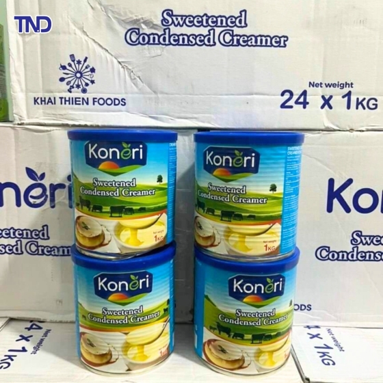SỮA ĐẶC KONERI 1000GR  - THÙNG 24 LON
