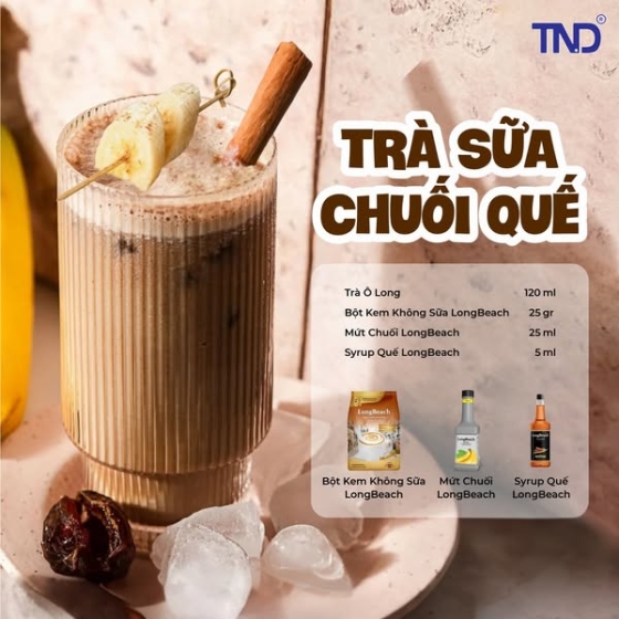 Bột Kem Không Sữa LongBeach 1kg