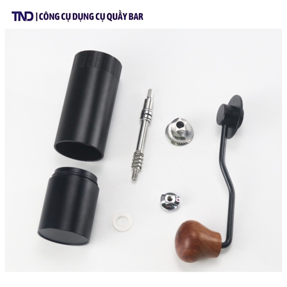 Cối Xay Cà Phê Cầm Tay Bằng Thép Không Gỉ Cao Cấp