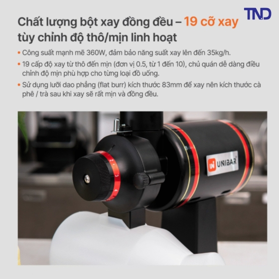 Máy Xay Trà Và Cà Phê Unibar UB-360-19 