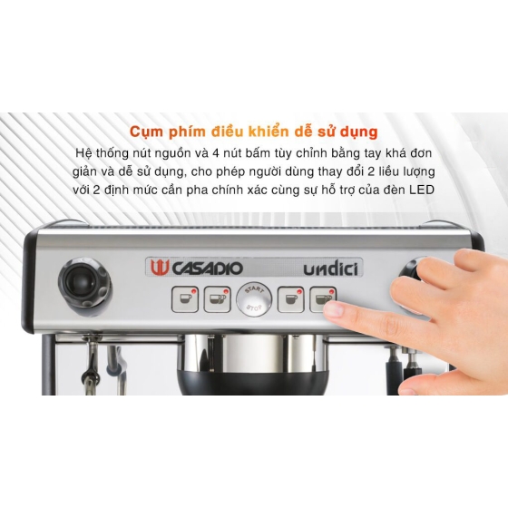 Máy pha cà phê Casadio Undici 1 Group